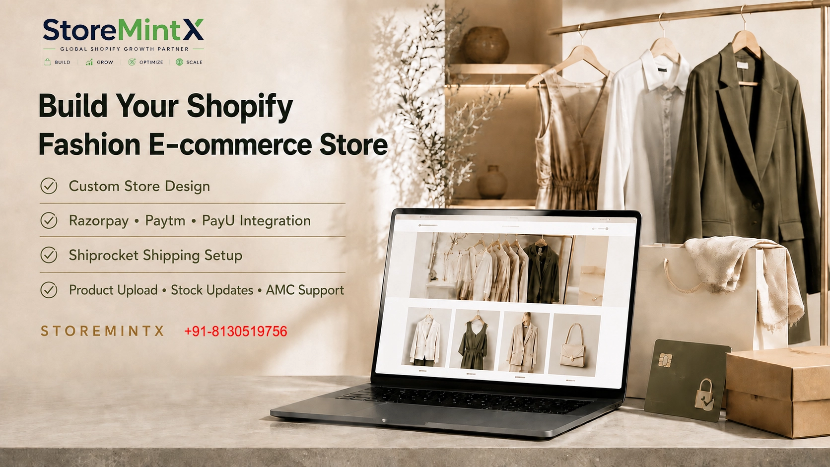 Build Your Fashion E-commerce Store on Shopify with StoreMintX