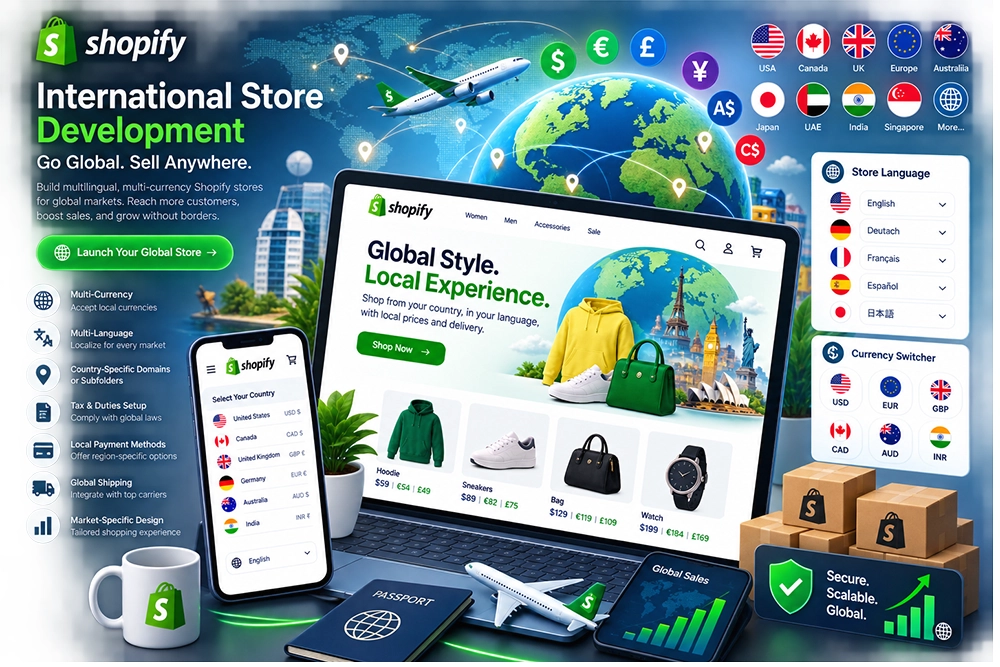 Shopify International Store Development
