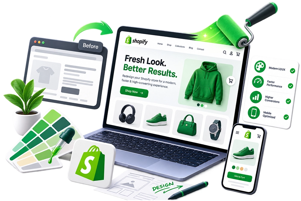 Shopify Store Redesign