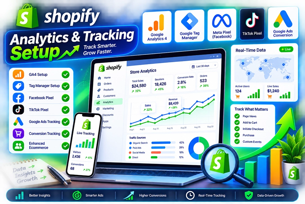 Shopify Analytics & Tracking Setup